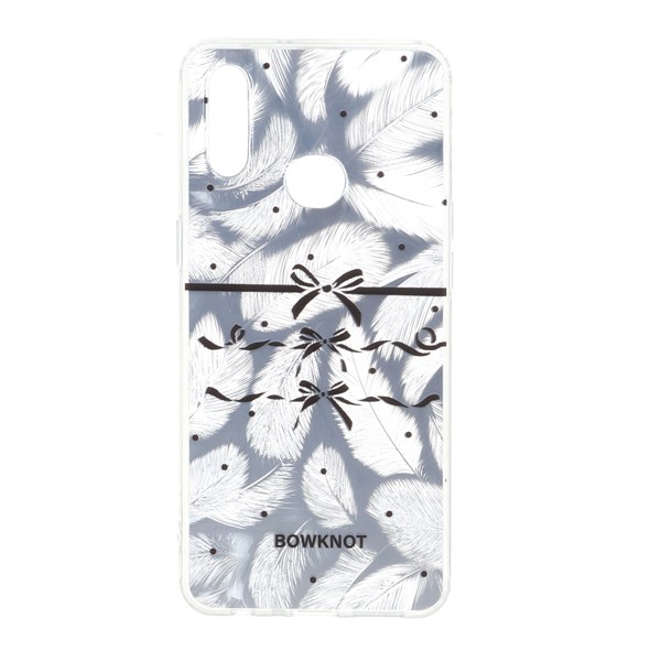 قاب اطلسی دور ژله ای طرح پر Samsung Galaxy A10s - کد 131